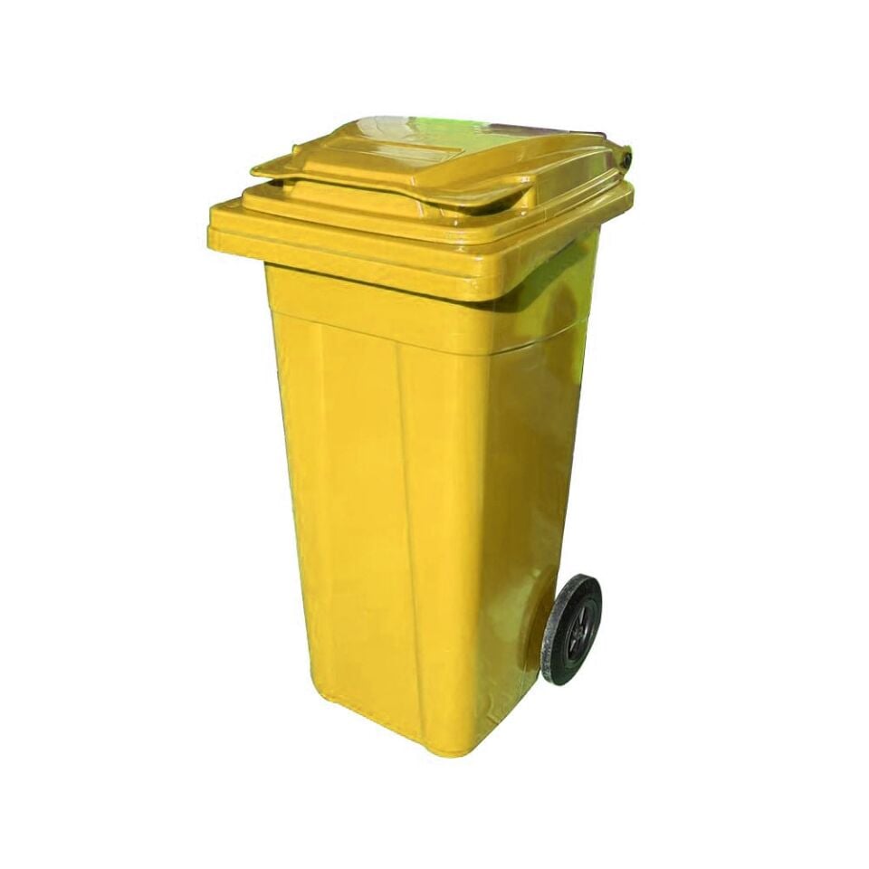 120 LT Çöp konteyner Sarı