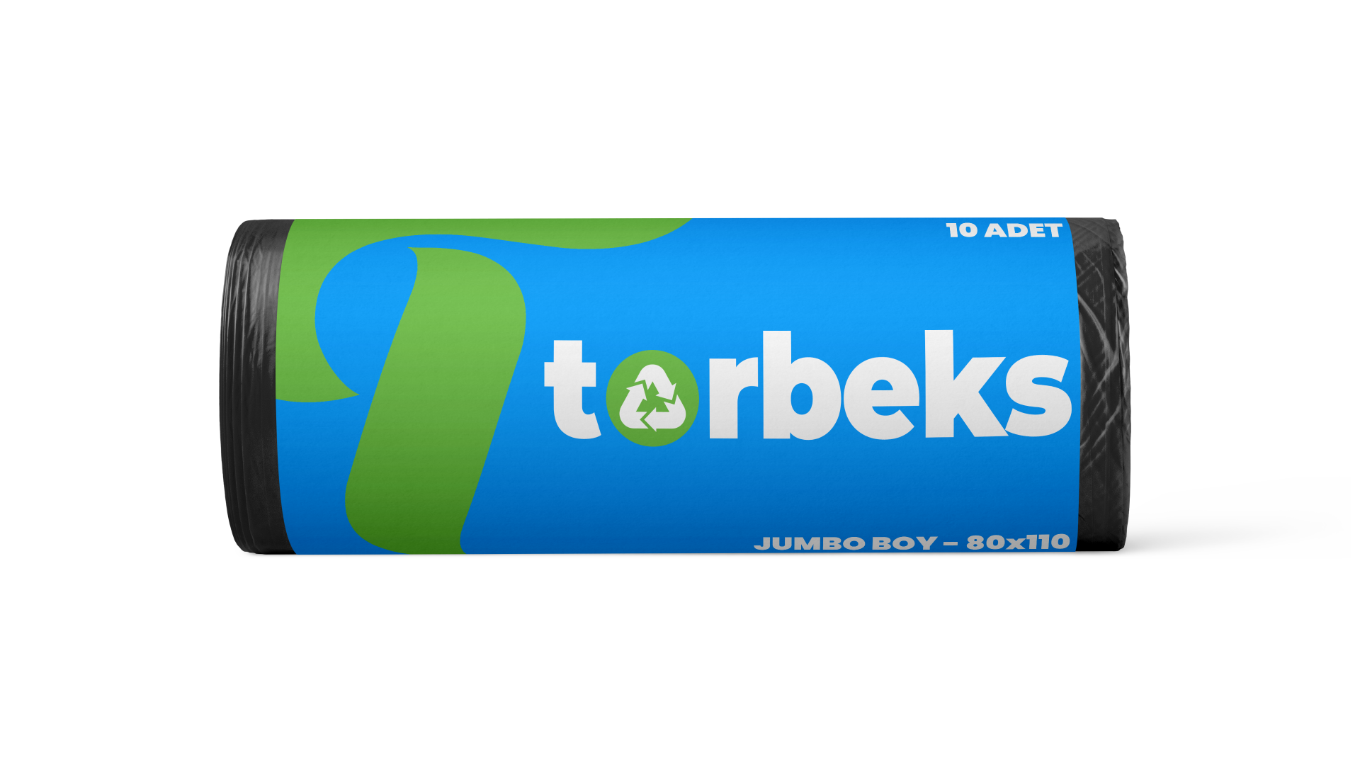 Endüstriyel Jumbo Çöp Torbası 80x110 600 gr - 10'lu Paket