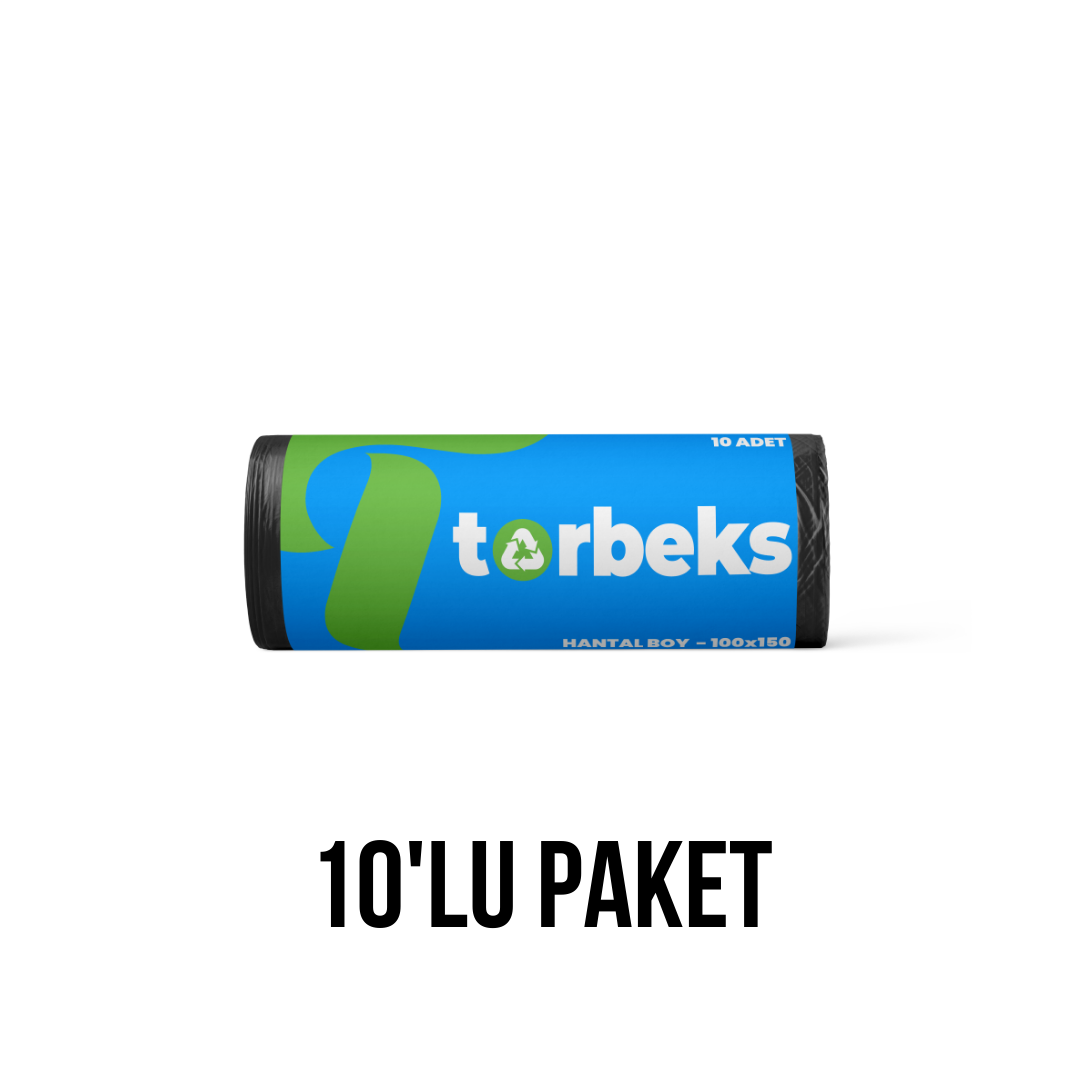Hantal Çöp Torbası 100x150 600 Gr - 10'lu Paket