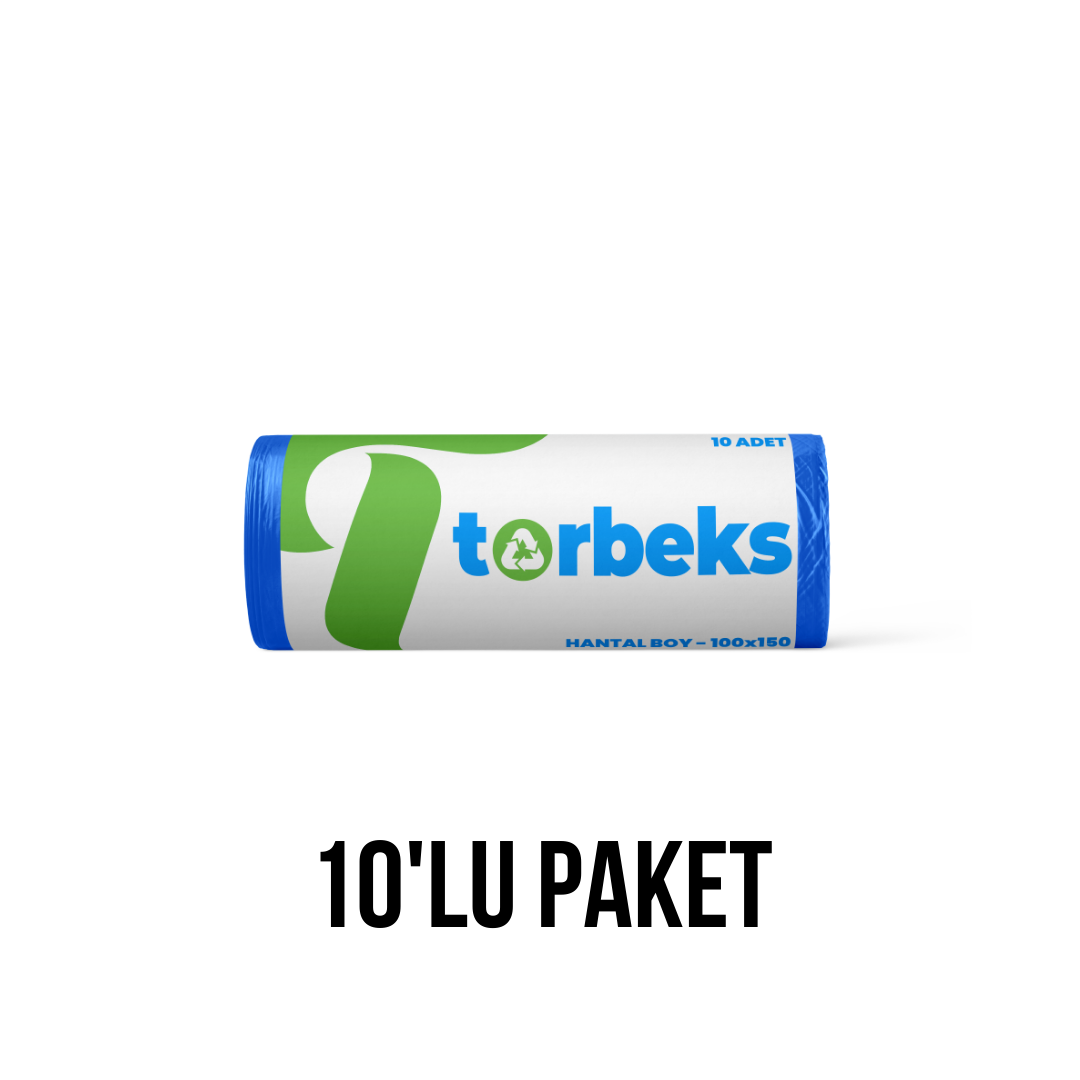Hantal Çöp Torbası 100x150 800 Gr - 10'lu Paket